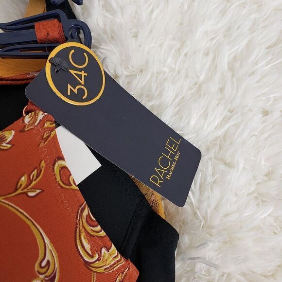 RACHEL ROY 34C Multicolor 3 Pack Perfect Coverage Pushup Sexy Bra - Picture 3 of 6